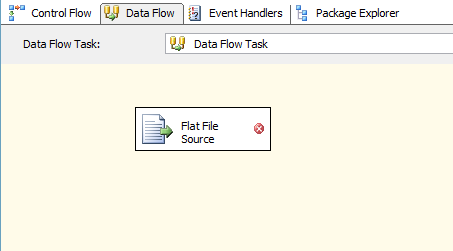 ssis create flat file header
